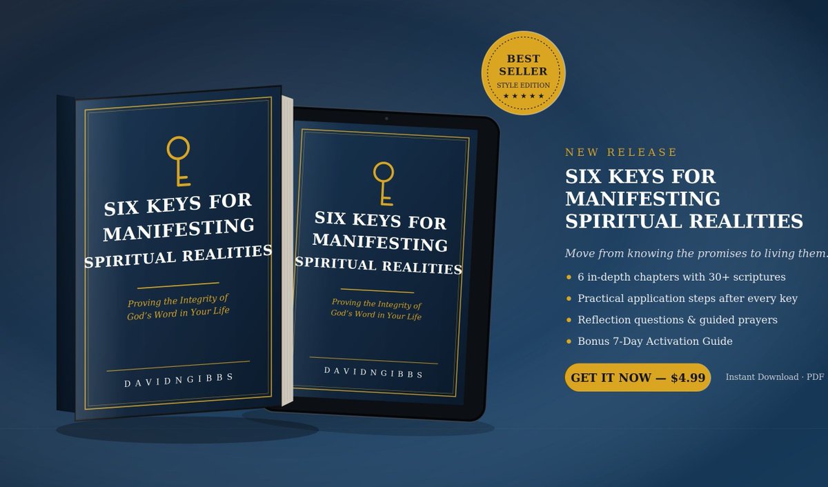 davidngibuini's tweet photo. The #1 Law most Christians miss: Intentionality.  Most pray on autopilot. But Moses, Esther, Jesus—they moved with PURPOSE.  Understand this law = powerful prayers, magnetic leadership, clear purpose.  Learn the other 9 in my books 📖  #ChristianAuthor https://t.co/TjGo4j8hDZ