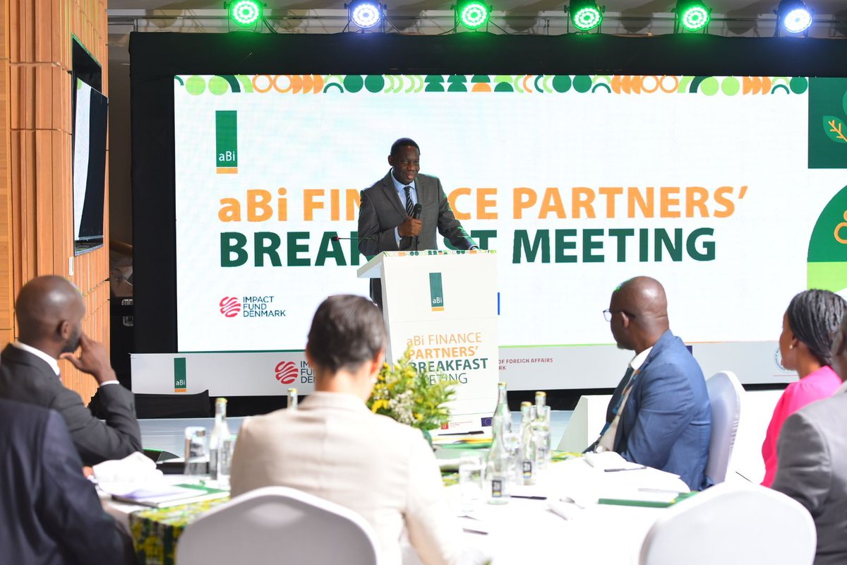 ugbankers's tweet photo. Reflecting back on a milestone moment for Uganda's financial sector.

Our Executive Director, Mr. Wilbrod Owor, signed a Memorandum of Understanding (MOU) with aBi Finance for the implementation of the International Financial Reporting Standards (IFRS) S1, S2 and Global Reporting Initiative (GRI) Capacity Building Project, which marked a significant step toward embedding sustainability at the core of Uganda's banking industry.

In his words, "This ESG Capacity Building Project marks a new chapter, embedding sustainability into our operations as financial institutions to improve lives, strengthen our economy, and ultimately drive the national vision of growing GDP to USD 500 billion by 2040." - Mr. Wilbrod Owor

From expanding Agent Banking from under 1,000 branches to over 27,000 agents nationwide to driving ESG capacity building across the sector, the partnership with aBi Finance continues to deliver impact where it matters most.

#aBiFinancePartners | #SustainableFinanceUG | #PromotingPartnerships | #TransformingBanking
