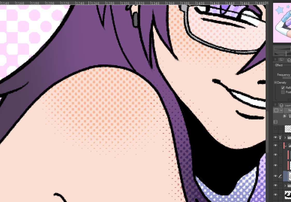 atomicreih's tweet photo. finding effects to compliment my lineart style https://t.co/UPdY6r1heW