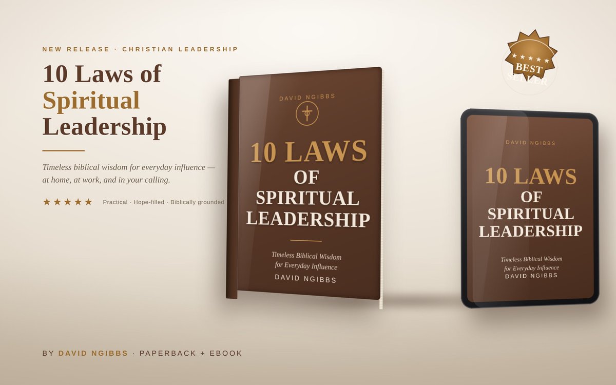davidngibuini's tweet photo. The #1 Law most Christians miss: Intentionality.  Most pray on autopilot. But Moses, Esther, Jesus—they moved with PURPOSE.  Understand this law = powerful prayers, magnetic leadership, clear purpose.  Learn the other 9 in my books 📖  #ChristianAuthor https://t.co/TjGo4j8hDZ