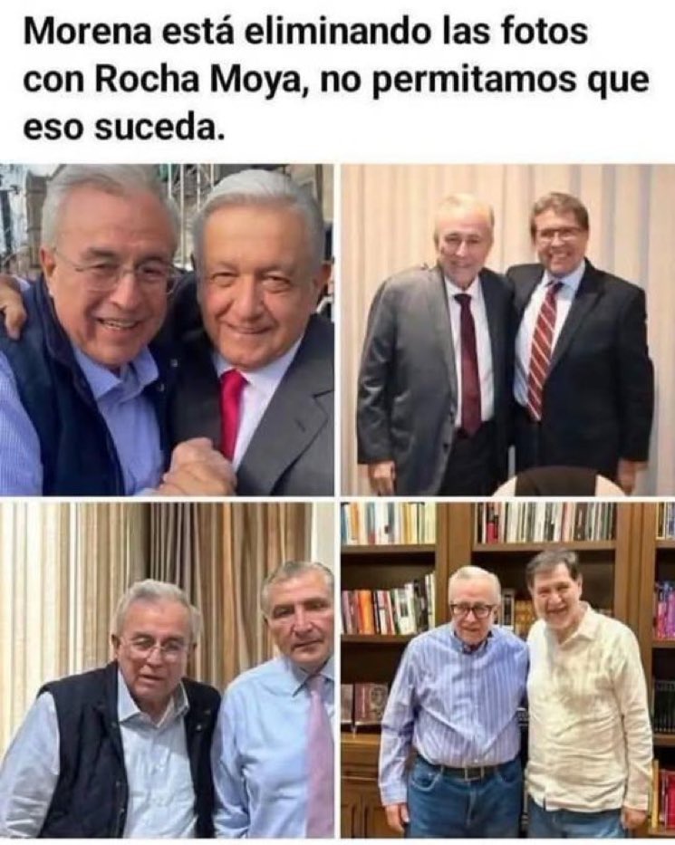 Parejamoney's tweet photo. #NarcoRégimen en imágenes. #ClaudiaCensura #Narcopartidomorena https://t.co/3sCKIoPZzH