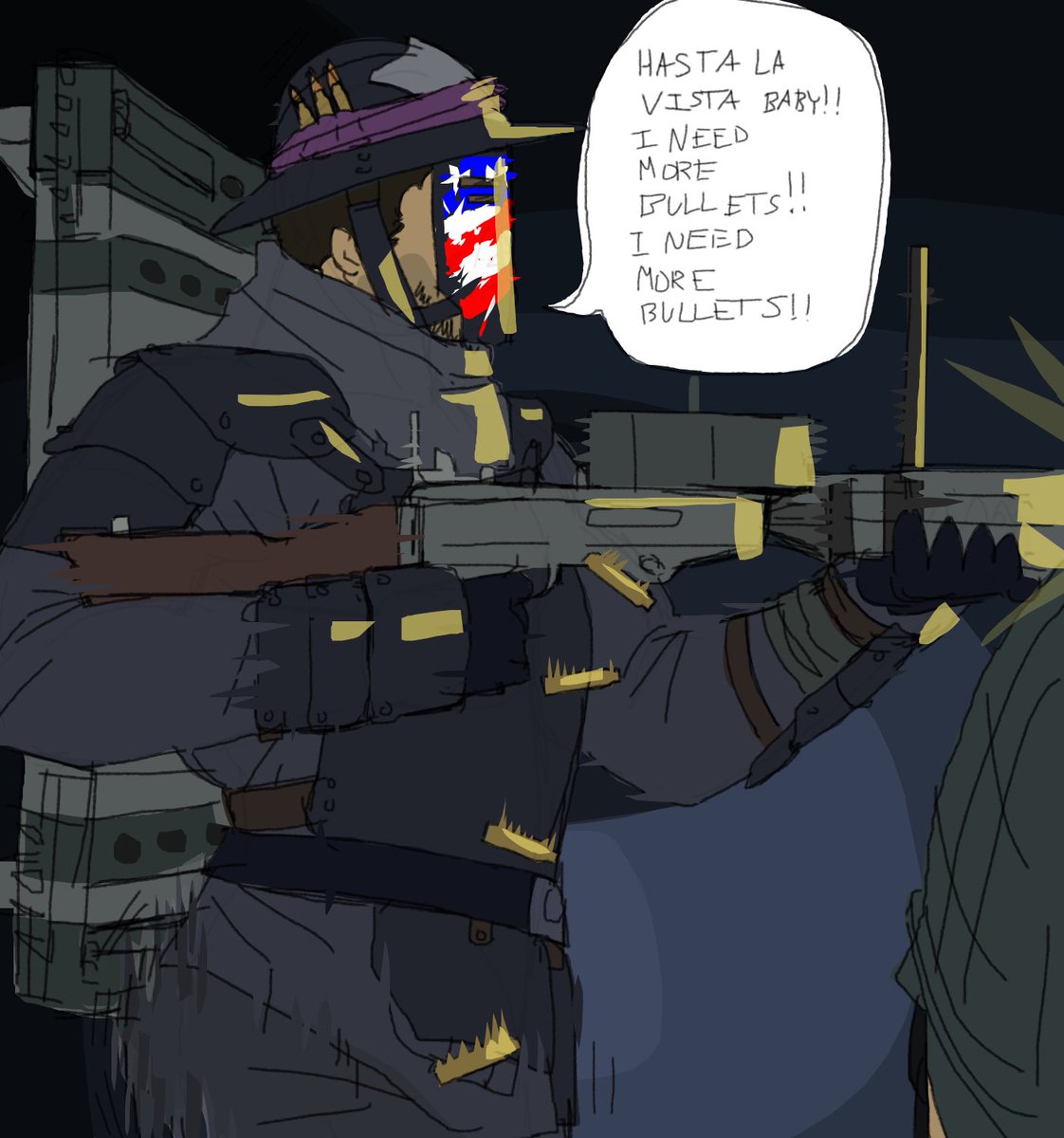 grap4027's tweet photo. please cpt bulwark for the love of god will you stop doing that? youre scaring the pvt soldat

#gravedigger #robloxart #shitpost https://t.co/BCrb5YbhAM