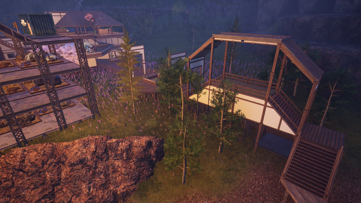 _butterbeary's tweet photo. Haven't had much time to build on the base too much, but I started building out a new bridge to another idea I have ...

I have so many plans, but focusing on beating the towers on hard have taken over @_@

#palworld https://t.co/nMnevTSJAS