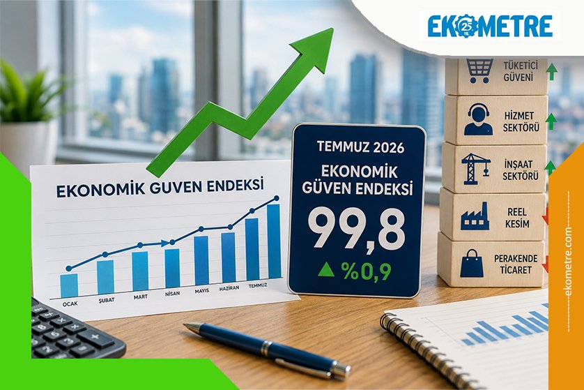 EKOMETRE's tweet photo. Ekonomik güven temmuzda 99,8'e çıktı - Ekometre https://t.co/BpCL69UExk 
#Ekonomi #Güven #Endeks https://t.co/X1IKm4hiox