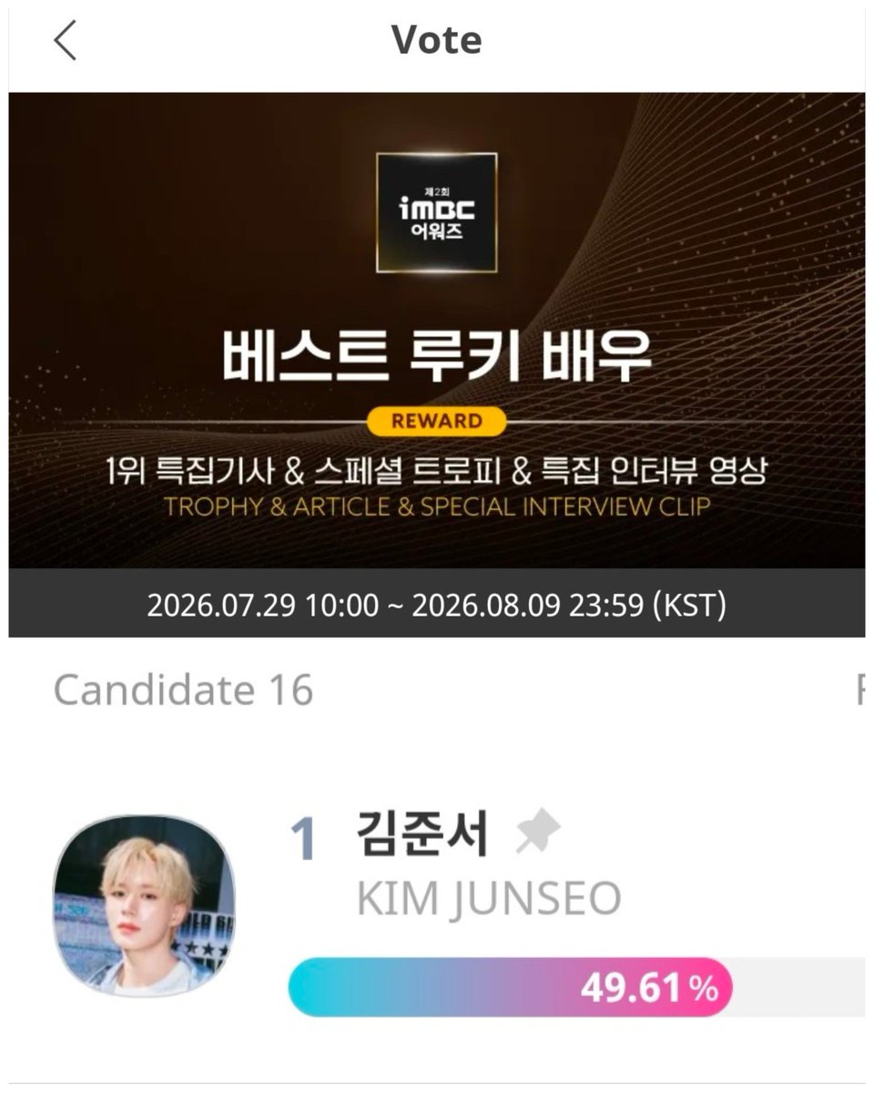 baaaaaala3's tweet photo. ทุกคนจุนซอได้เข้าชิง imbc best rookie actor junseo 😭 แล้วรายอัปคือโหดมาก ถ้าชนะมีโอกาสได้ถ้วยด้วยนะ  จุนซอเก่งมาก แ���่ เพื่อเป็นเกียรติ แก่คุณหนู daon  secret relationships นสด bl และการแสดงของจุนซอเราต้องโหวตให้ถึงที่สุดนะคะ 

✅ โหวตได้ทุกวัน - 9/08 https://t.co/TSvFOQdcCZ https://t.co/Q8FrCnnXaH