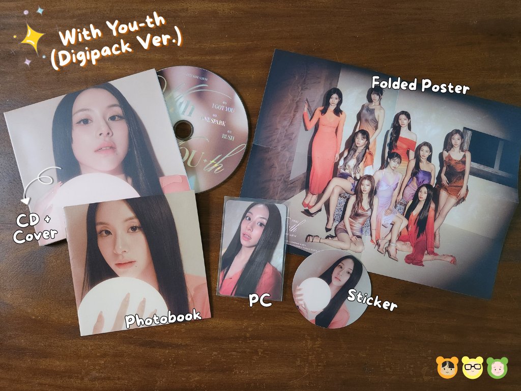 bringsucart's tweet photo. 📣 SALE

Still available! Get these unsealed TWICE With You-th digipack albums at lower prices! See photos for inclusions.

Buy via Shopee only

🛒 Check out here: https://t.co/fTQqJ7tvl7

🏷 wts lfb ph jihyo nayeon jeongyeon chaeyoung set https://t.co/EQhblT6bCX