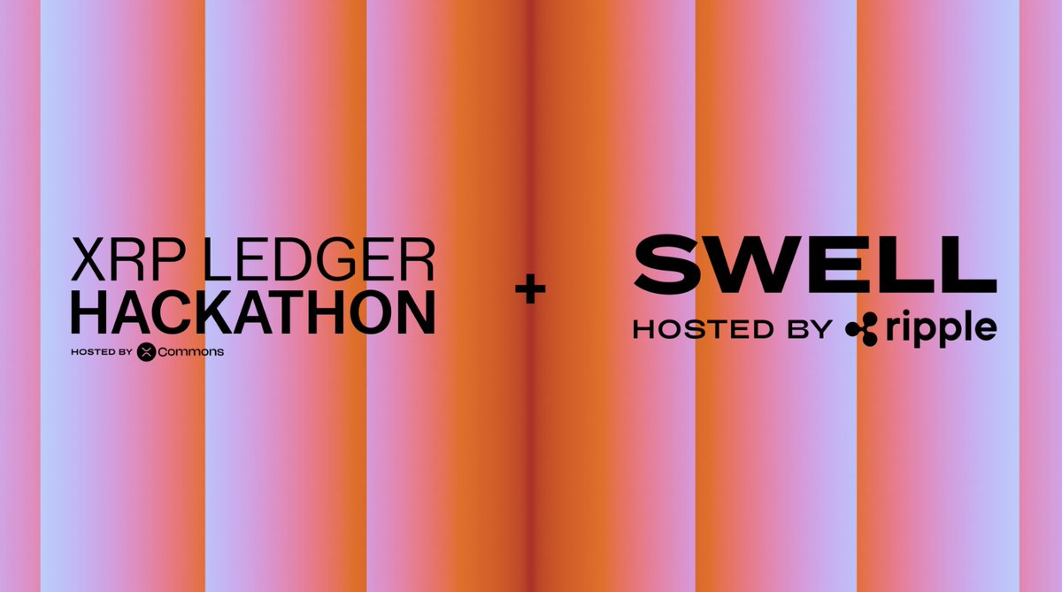 xrpl_commons's tweet photo. The XRP Ledger Hackathon leads straight into SWELL @RippleSwell, hosted by @Ripple.

Build, Sprint, Ship something in New York on October 24–25, then walk into Swell with momentum. 
And the room already knowing your name.

Register now: https://t.co/sR7CQfJkyx https://t.co/ZpAmwiJLsM