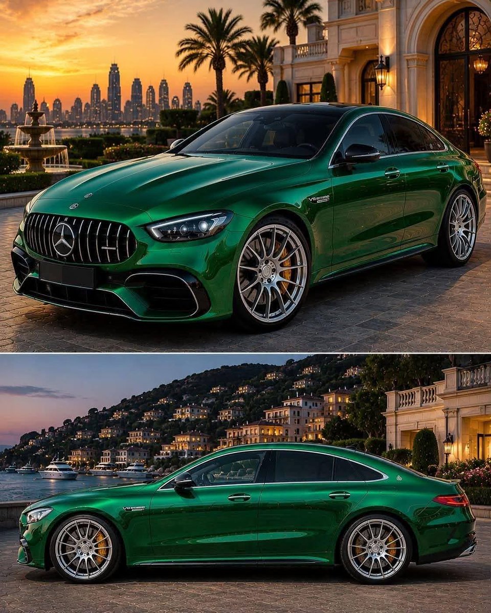 Faisalrehm21117's tweet photo. Mercedes-AMG GT 63 S 4-Door Coupé — Emerald Green Dominance, Where Supercar Soul Meets Executive Luxury.
#MercedesAMG #AMGGT63S #EmeraldGreen #AMGPerformance #LuxurySedan https://t.co/nFBmkjoN0o