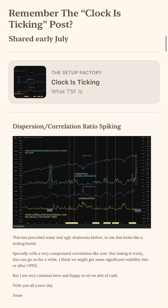 thesetupfactory's tweet photo. This is the time where who you listen to and follow is important. Listen to people like @jfsrev , @801010athlete and @Clement_Ang17 . Because they are objective in their analysis, that’s a key trait in trading.

Some of the biggest accounts on X, with the biggest following, have provided the worst advice with stocks down 50%+ in no time.

I see no point in fighting the trend, cash is also a position. What was a great trade can become your worst trade. Don’t argue with price.

If you don’t know when to get out, you are a boom and bust trader.

Anchoring to a prior regime or fundamentals are of the most dangerous things you can do. The narrative and fundamentals are fuel for an advance — but price is what leads it. Without price action confirmation, your narrative or earnings don’t matter.

Things change, and you must change with them.

$SMH
$QQQ
$SPY