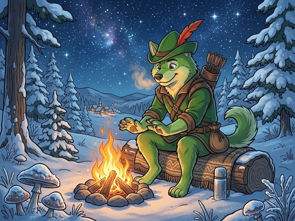 RogeOfficialRH's tweet photo. With the campfire crackling and a new dawn on the horizon, $ROGE is back on duty. The quiet night is over, and the hustle continues. https://t.co/zS6U7OPQu0
