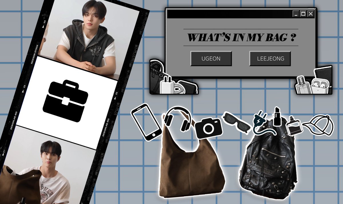 whib_official's tweet photo. WHAT's IN WHIB BAG? 👜 | UGEON, LEEJEONG

🔗 https://t.co/5WFxWtOlmD

#WHIB #휘브
#UGEON #유건
#LEEJEONG #이정 https://t.co/19s7zIk2Im