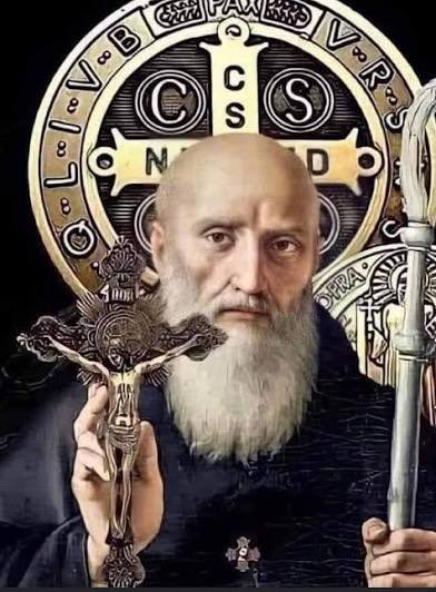 Faithful2Pray's tweet photo. Saint Benedict protect us from evil. Amen.

Do you wear this medal?🤔 https://t.co/F2x3z6V5f8