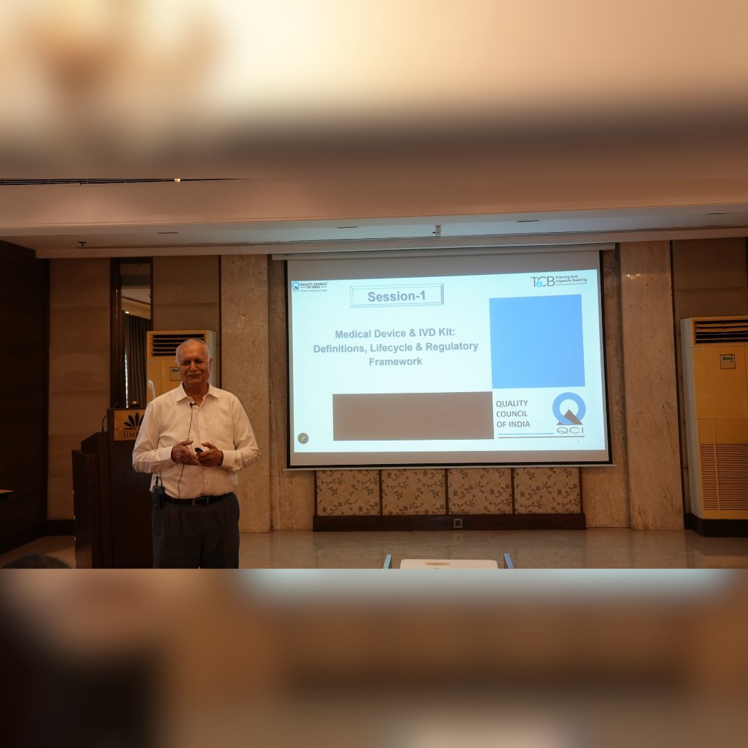 NABET_QCI's tweet photo. Strengthening Laboratory Competence Through Expert-Led Capacity Building

TCB-NABET, in collaboration with the Indian Council of Medical Research (ICMR), is conducting a three-day training programme (29–31 July 2026) on Method Verification &amp; Validation, Measurement Uncertainty + https://t.co/SbpN1ydrDf