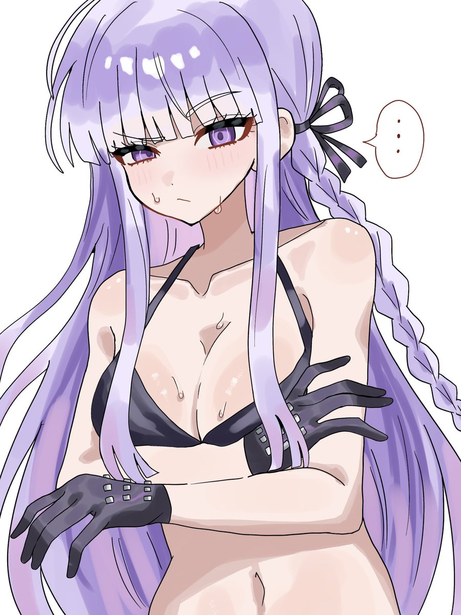 tarutaru428's tweet photo. 別人が描いたみたいな水着の霧切さんたち https://t.co/3TfgmEKQUh