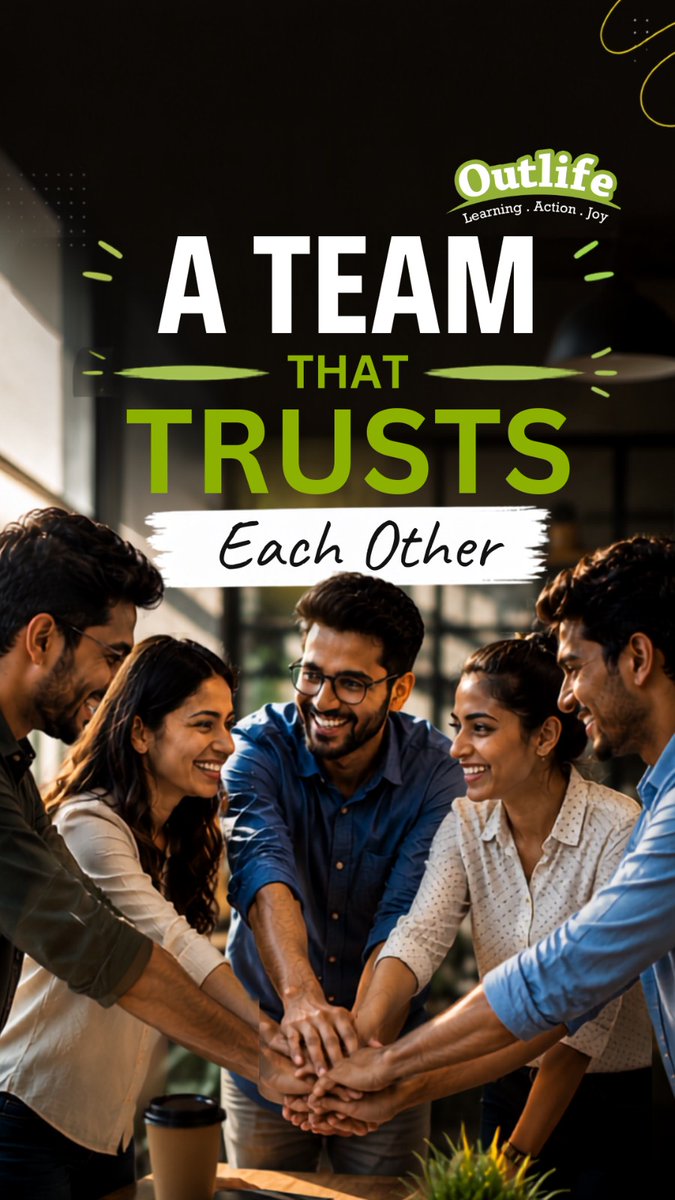 Outlife_in's tweet photo. Strong teams are built on trust, not just talent. ๐ค
๐ Contact: +91 7729988781 / +91 9765393057
๐ Website: https://t.co/kiCqvTFGed
#TeamBuilding #EmployeeEngagement #WorkplaceCulture #Teamwork #Collaboration #Leadership #CorporateTraining #BusinessGrowth #HR #Outlife #FYP https://t.co/X21TNHyPdJ