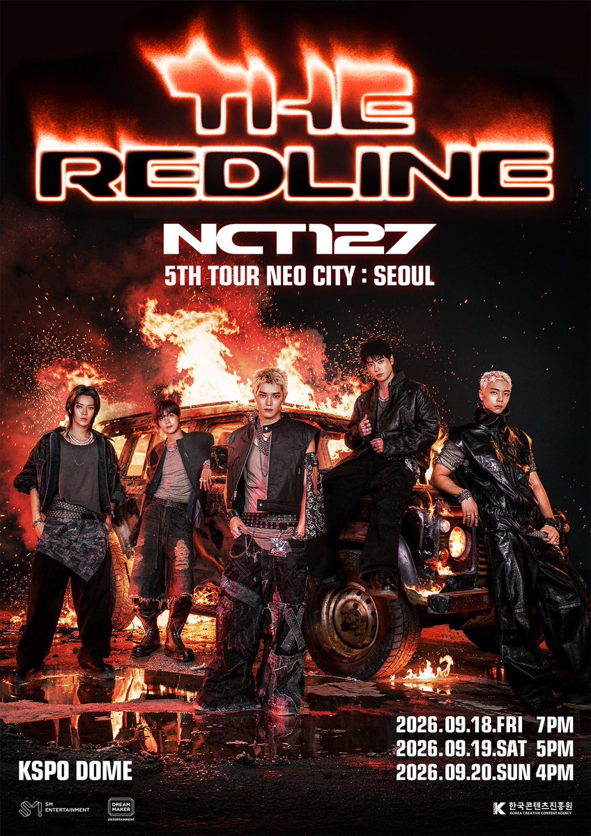 127NCTupdates's tweet photo. 📰 #NCT127 has sold out all three Seoul dates for their “NEO CITY – THE REDLINE” tour 🎉💚 https://t.co/1eymxcpRbO