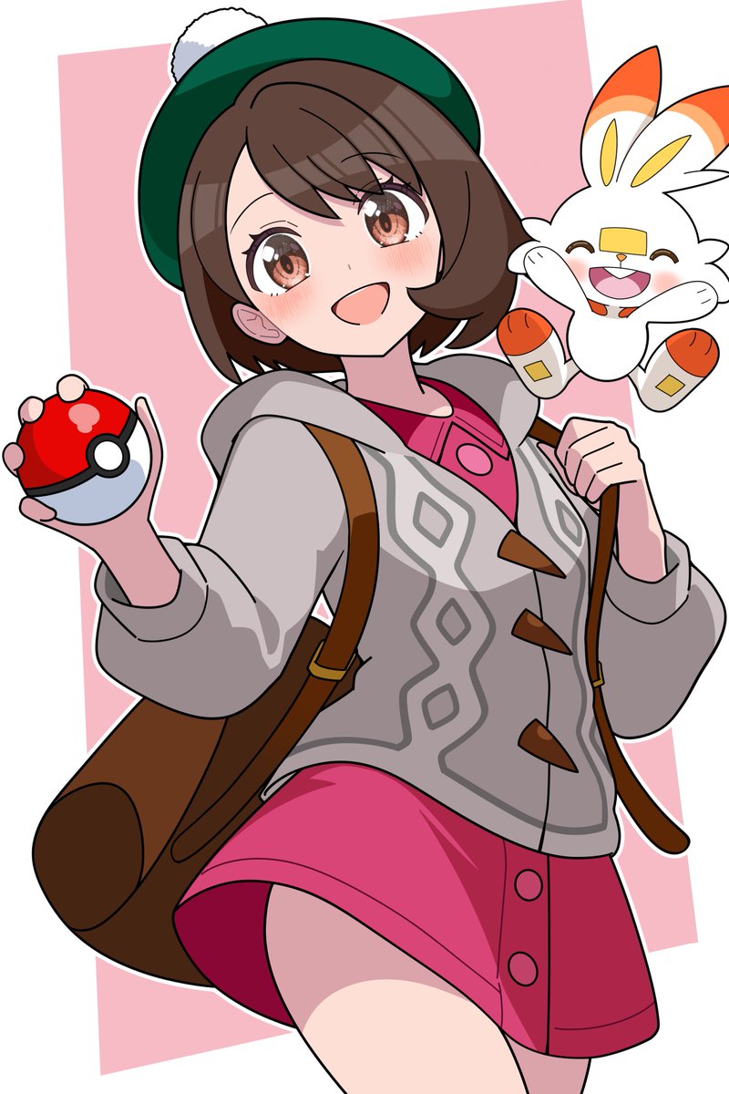 OdoruKaminoke's tweet photo. ユウリとヒバニー https://t.co/NAWKMqWoDR