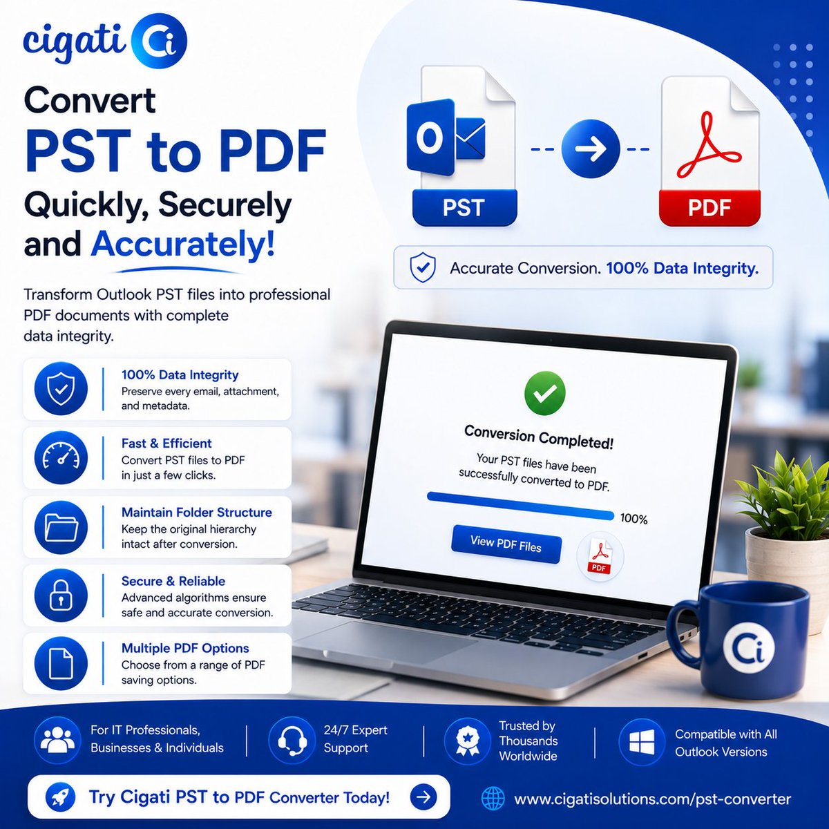 Cigatisolution's tweet photo. 📧 Convert Outlook PST files to PDF with confidence.

Preserve emails, attachments, metadata, and folder hierarchy while ensuring secure, accurate, and hassle-free conversion.
Discover how to simplify Outlook email management:
🔗 https://t.co/DKdYg8W95X
#PSTtoPDF #Outlook #Cigati https://t.co/xrZp6dBeEJ