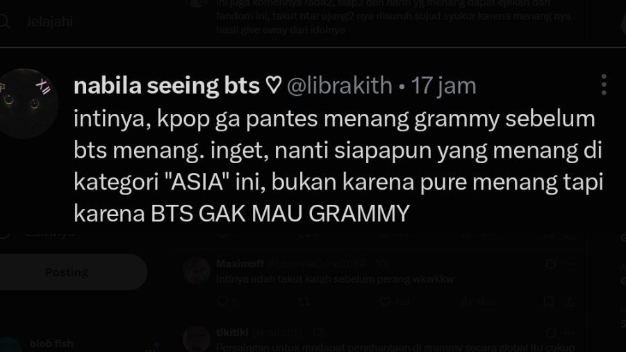 SkyieDanzz's tweet photo. Padahal fave lu bisa aja submit di main category kalo mau dan Kalo Bisa, cuma sebenarnya Label dan Idol lu pengen keliatan performative aja jirr🤣 https://t.co/gMD9P6hB2d