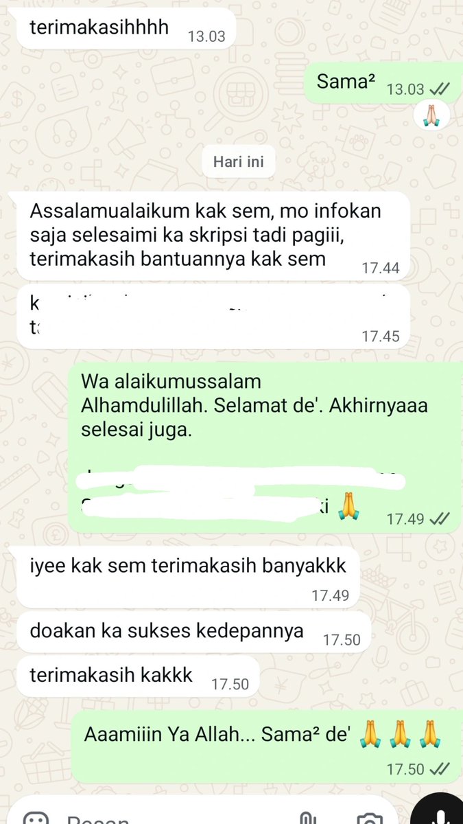 ratulangism's tweet photo. Alhamdulillah, satu kabar baik hari ini 🥺 Sy tau betul bagaimana dia struggle menjalani hidup sambil menyelesaikan skripsinya. Smga yg hidupnya sdg struggle, dberi kekuatan utk brtahan dan  jalan yg prlahan mulai terbuka. Semoga suatu hari nanti semua lelah ini benar² terbayar. https://t.co/jn9F89n5kC