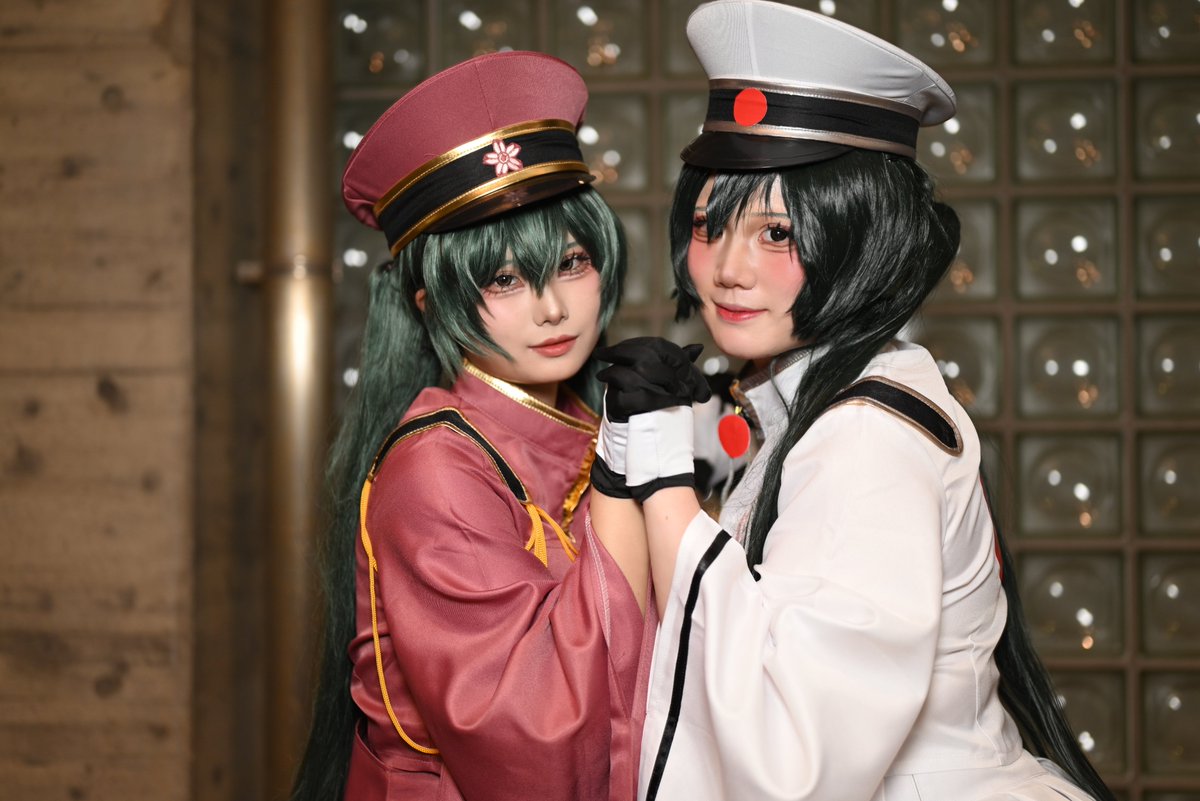 Odangomnmn's tweet photo. 【コスプレ/cosplay】
【千本桜  桜花・白桜花】

＃cosplay https://t.co/3gAg2sFCuE