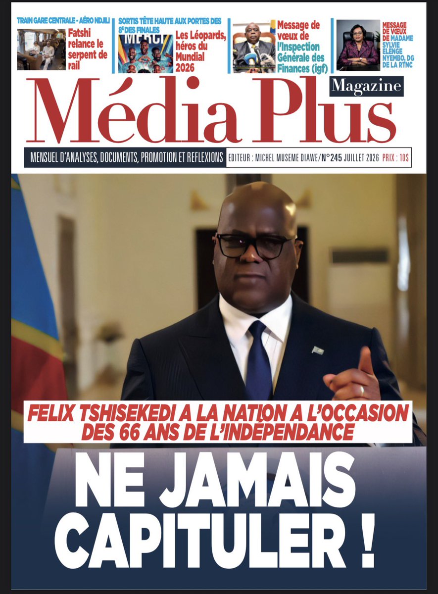 MediaPlusmag's tweet photo. @AREDRC1 Bravo https://t.co/9SD3rvIz1z