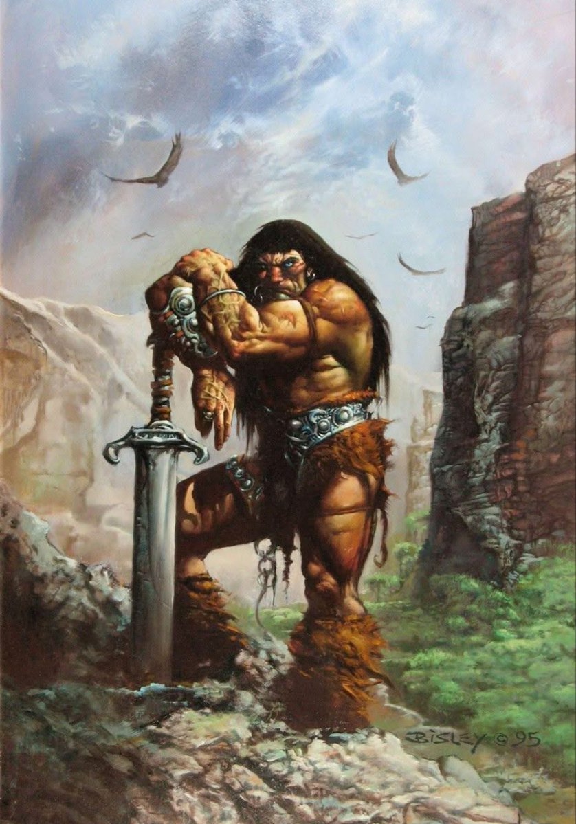 Simon_Bisley's tweet photo. Conan (1995) https://t.co/xO7E5Rxmga