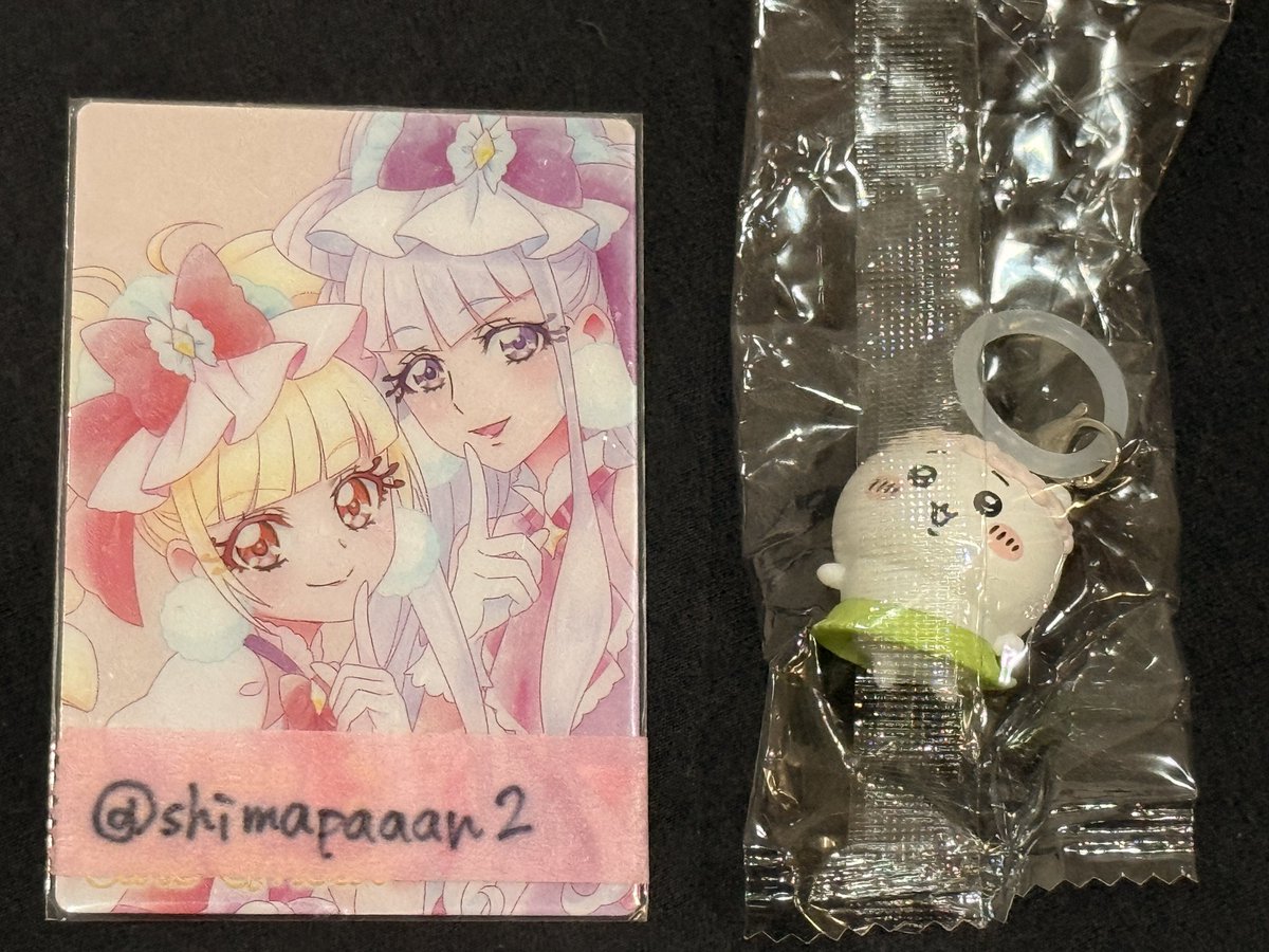 shimapaaan2's tweet photo. @29_qoo 初めまして。
検索からお声かけありがとうございます。
ぜひ、ちいかわ⇔モモンガの交換をお願いいたします。
お取引の為にフォローさせていただいてもよろしいでしょうか？ https://t.co/jx1cIW9Ytj