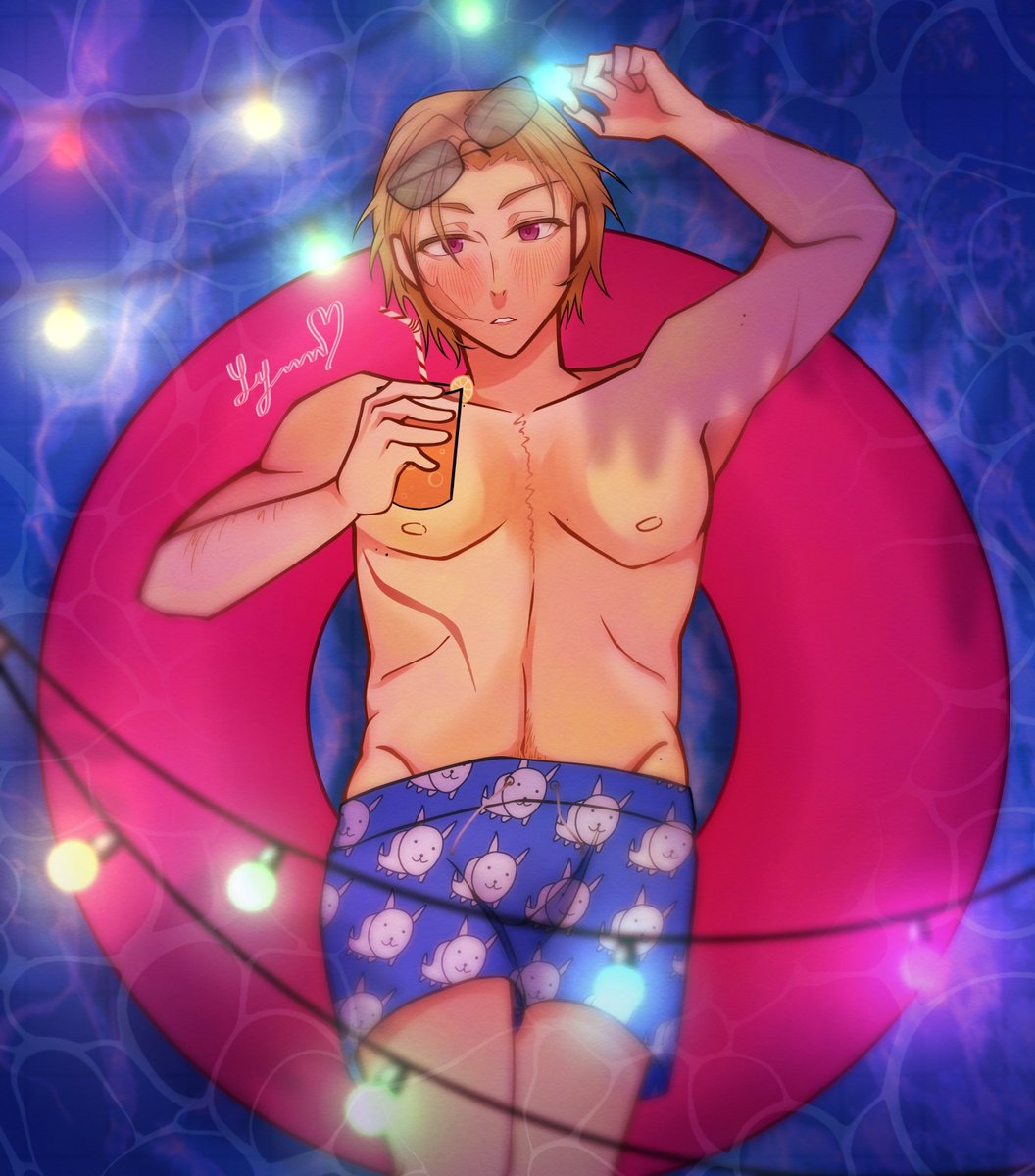lynn4_4's tweet photo. 🏖 [#yuumori ]

Repost because I think twt fucking killed. Had such a good caption for this an all. Anyway. Beach omake soon, queen? Beach omake? Beach o— https://t.co/DtCpgjIo7K