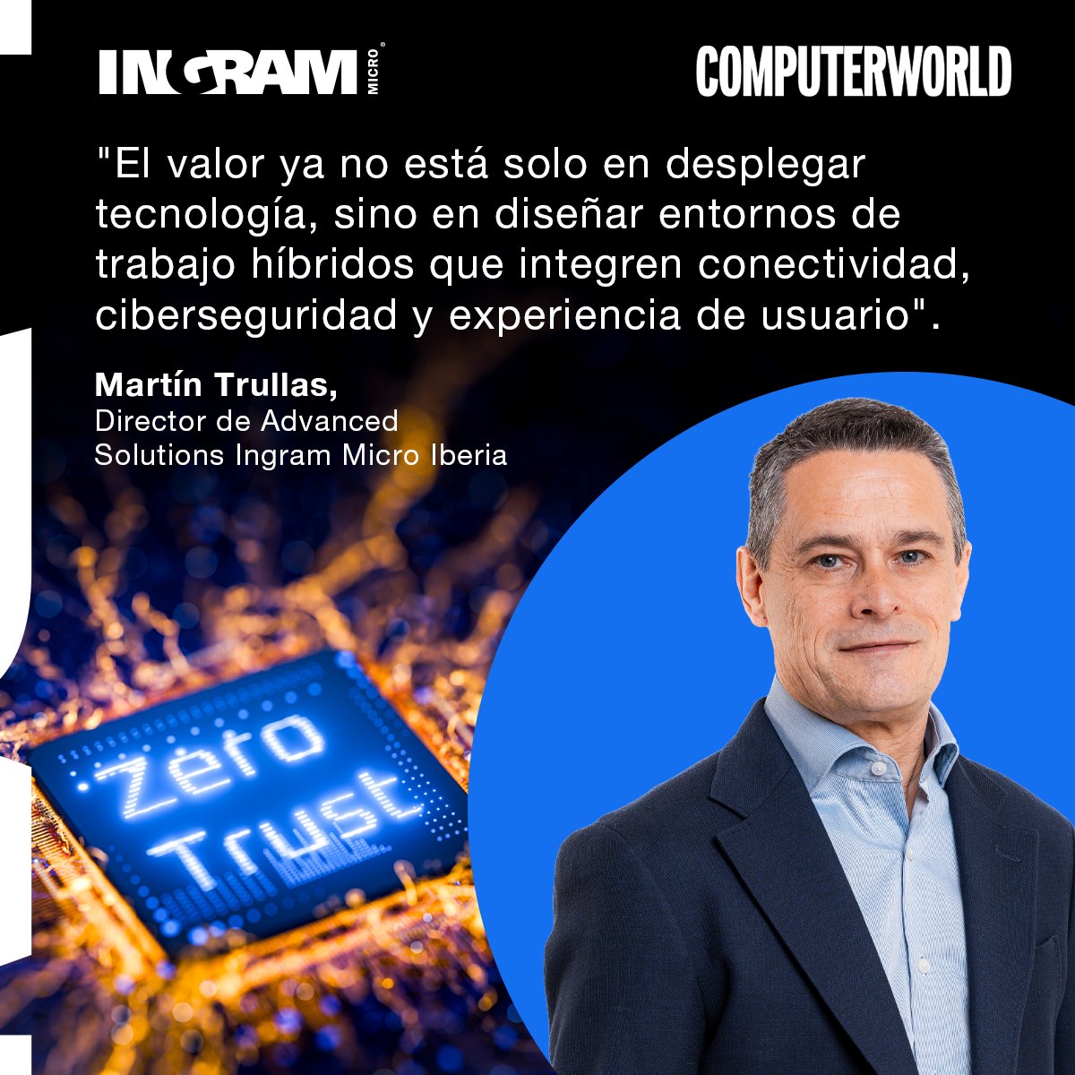 IngramMicroES's tweet photo. SASE, Zero Trust e IA ya no son tendencias emergentes: son los nuevos motores de crecimiento para el canal.

🔗 Lee el reportaje completo: https://t.co/Kfofn6FHHr

#IngramMicro #Cybersecurity #SASE #ZeroTrust https://t.co/FGzJLIQ3kd
