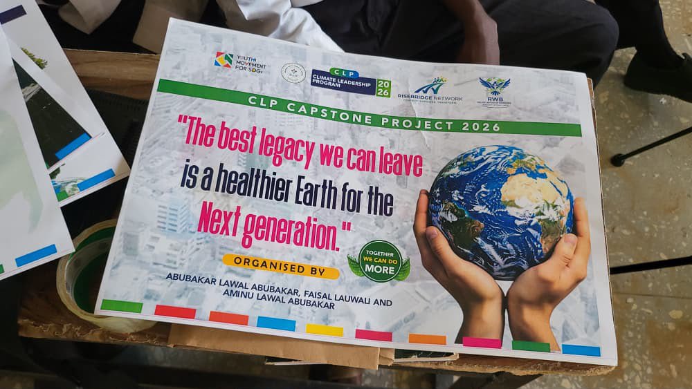 YM4SDGs's tweet photo. We are proud to spotlight the outstanding work of our CLP2026 participants in Kaura Namoda, Zamfara State. 🌍

Greening Kaura Namoda: Climate Change Awareness and Community Tree Planting Initiative.

25 trees planted. A community activated. A generation inspired. 🌳

#CLP2026 https://t.co/6M0p0gkb1w