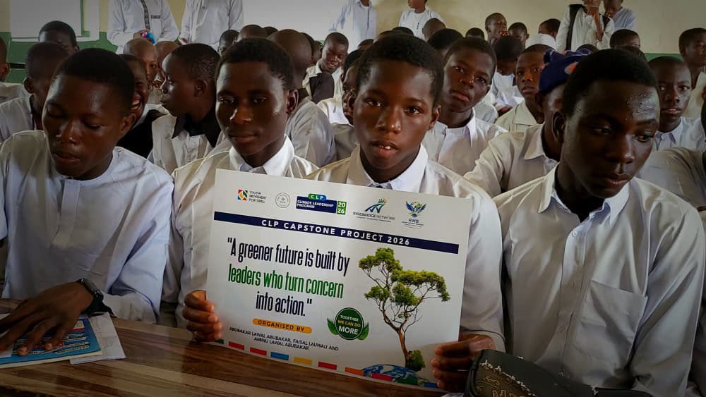 YM4SDGs's tweet photo. We are proud to spotlight the outstanding work of our CLP2026 participants in Kaura Namoda, Zamfara State. 🌍

Greening Kaura Namoda: Climate Change Awareness and Community Tree Planting Initiative.

25 trees planted. A community activated. A generation inspired. 🌳

#CLP2026 https://t.co/6M0p0gkb1w