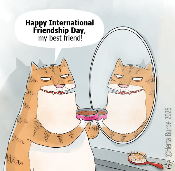 HBurbe's tweet photo. #keistamintis #6279 #hertaburbe #comicsstrip #story #caricatures #cats https://t.co/bD5m9UEdAM