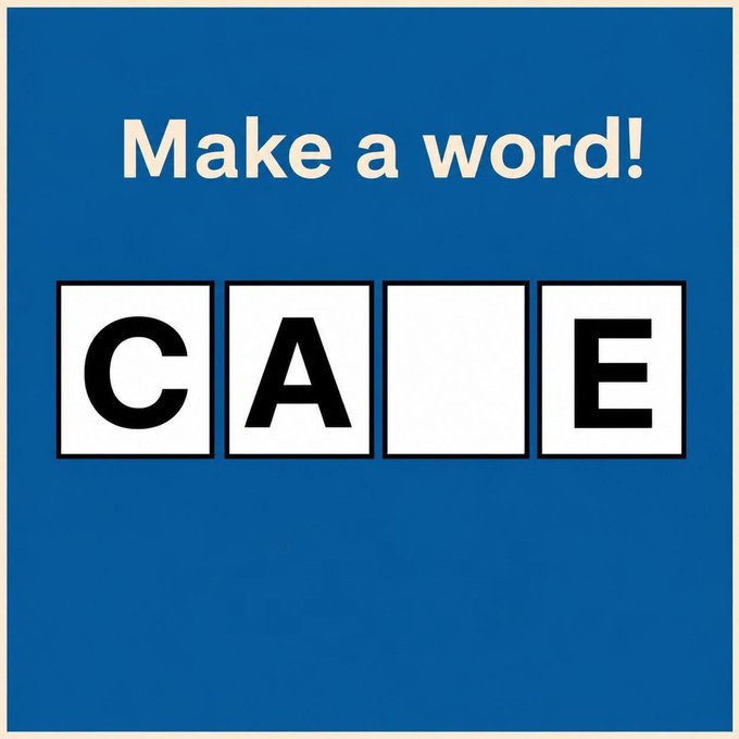 verdantGazee's tweet photo. Can you guess this word ⁉️ https://t.co/7QE5A2G4yN