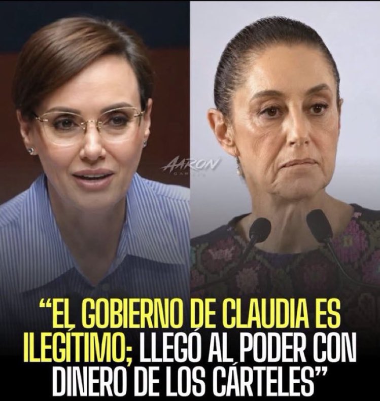 Parejamoney's tweet photo. @LuisaAlcalde @Claudiashein #ClaudiaCensura #NarcoRégimen https://t.co/PMoYbMQeUQ