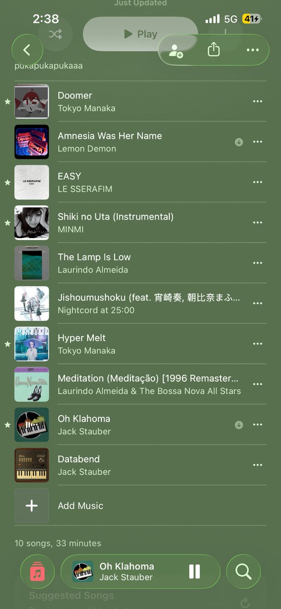 illegal_pjs's tweet photo. can someoomf give a some songs that would make sense in this playlist..,,,, i have a very specific vibe im going for 😢 https://t.co/4Y3oYwaax7