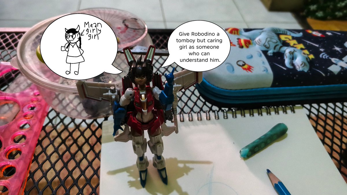 Trextyrano's tweet photo. Starwing, the little assistant for a lonely artist. #ironfactory #ironfactorygirls https://t.co/yLRKuteghx