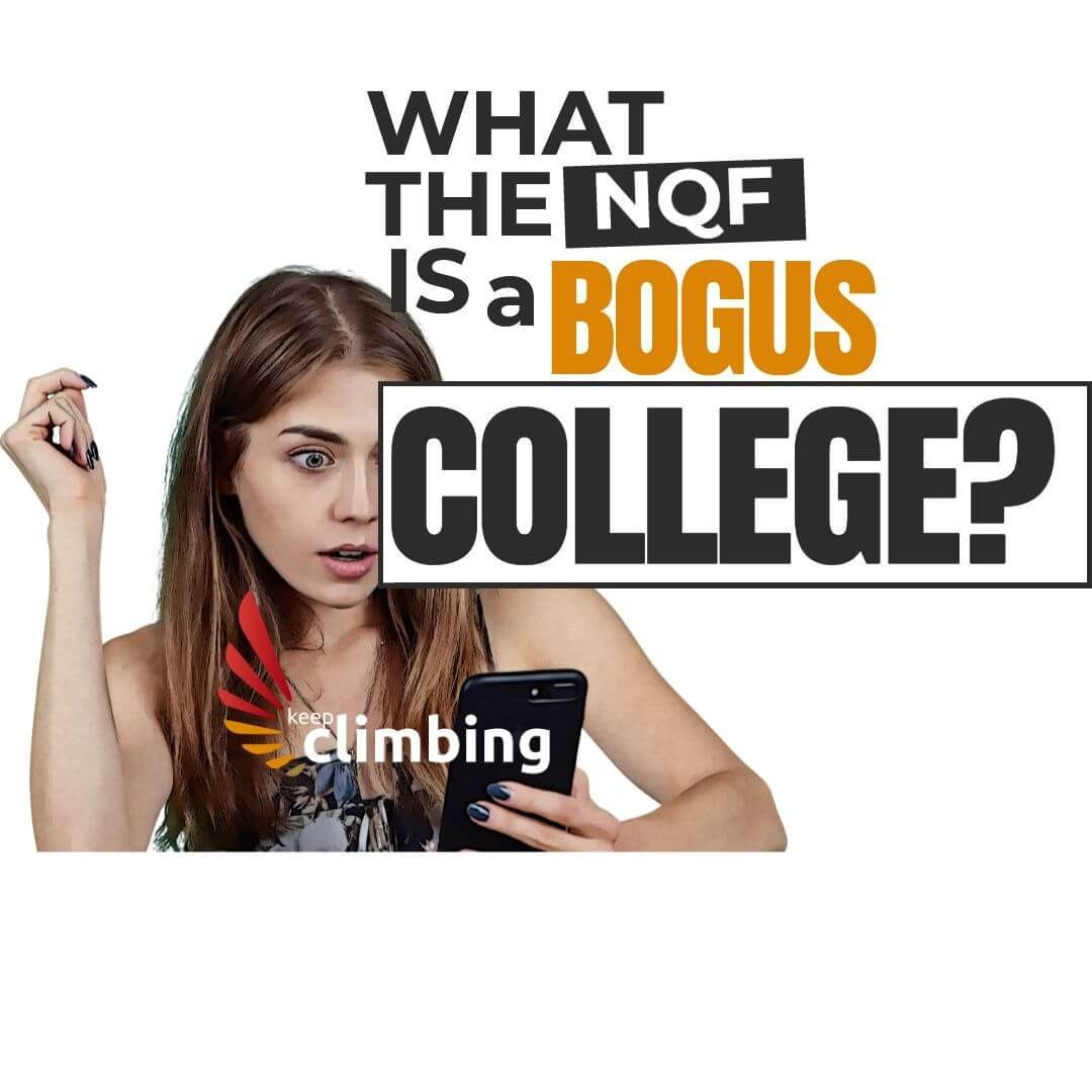 KeepClimbingSA's tweet photo. BOGUS COLLEGES 🤡🥊
Don't let fake #colleges clown around with your future! 💸
Click for a list of tsotsi clowns 😈
#KeepClimbing
#YOUTH #Training #education #biblecolleges #DHET #CHE #QCTO https://t.co/oufUcxBGP5 https://t.co/DZhE2FwiWO