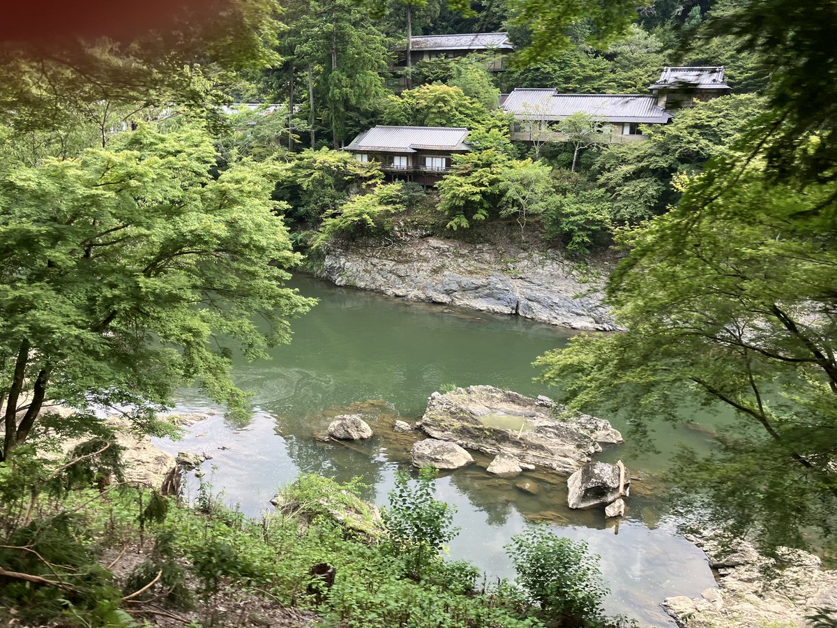 onarimonjh's tweet photo. 夏季学園２日目12
トロッコ列車から見える景色は素晴らしいものでした✨
たくさん歓声が上がっていました👌
亀岡駅で下車して、貸切バスで宿舎に向かいます🚍
暑い中でしたが、体調を崩している生徒はいません😃 https://t.co/35p4P0rlY4