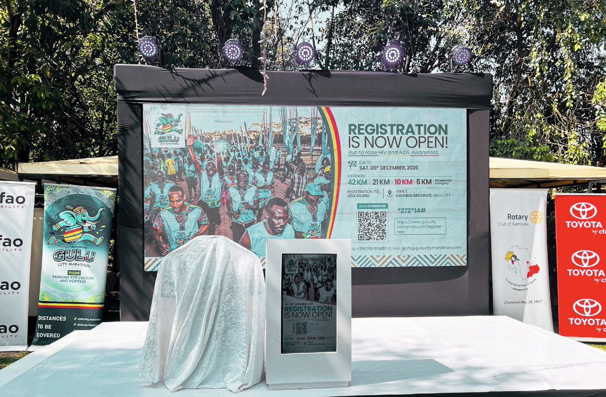 Uganda_Expozed's tweet photo. Officially launching the Gulu city Marathon 2026 https://t.co/Il965PLSxH