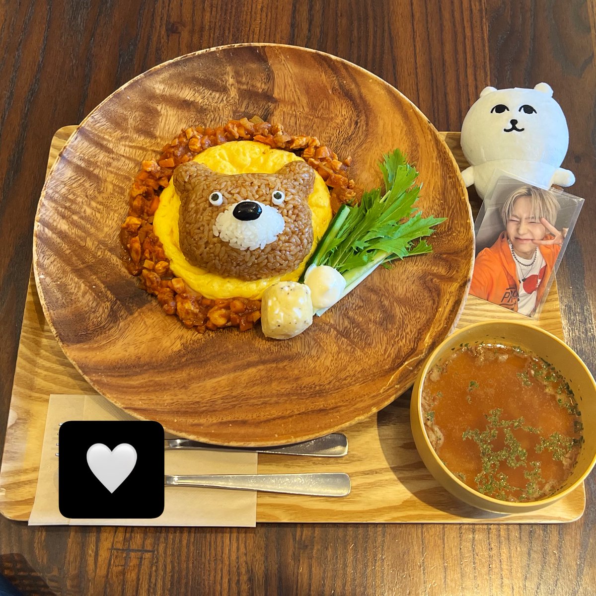 _a10e_'s tweet photo. henteco 森の洋菓子店
くまライス
 #テディーズ_くま飯部 https://t.co/SqwpAOM2F0