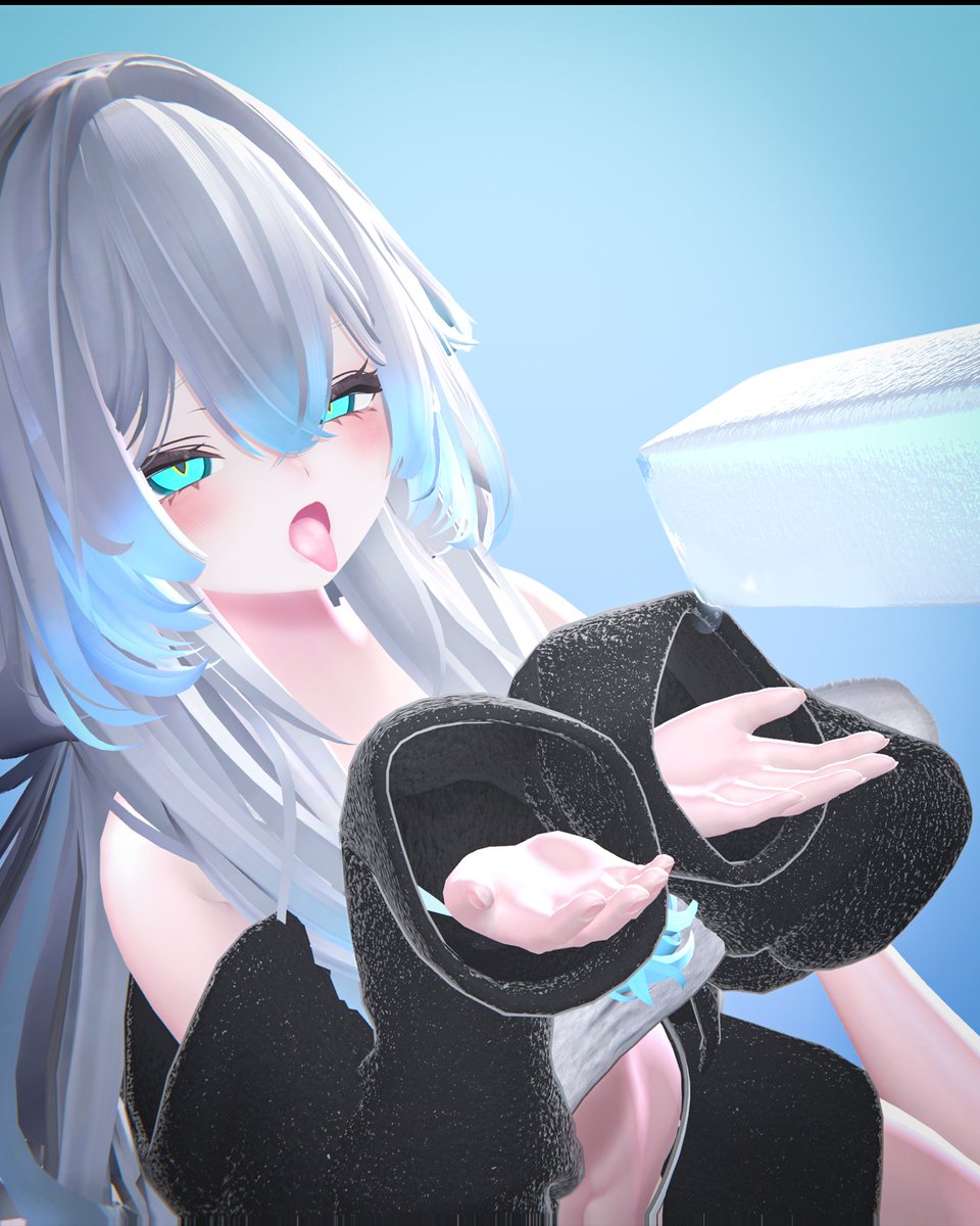 SukonbuYABE's tweet photo. アイス食べる？　＃rurune3D https://t.co/FGPrjks1Rq