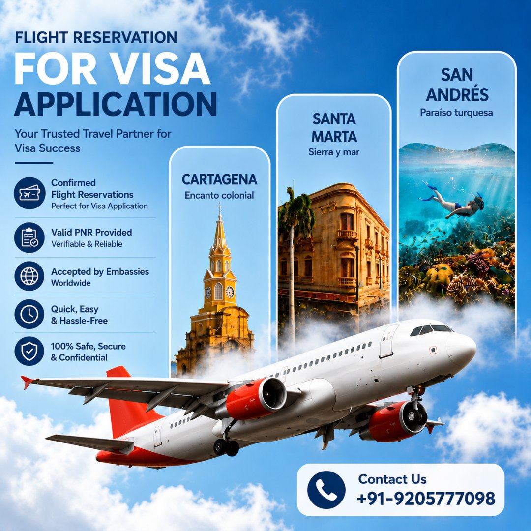 DummyTicket1's tweet photo. Planning your visa application? Get a verified flight reservation with a valid PNR accepted by embassies worldwide.

📲 +91-9205777098   
📷hello@dummyticketmaker.com 
 
#VisaApplication #OnwardTravel #TravelReservation #FlightItinerary https://t.co/tBI850hRz8