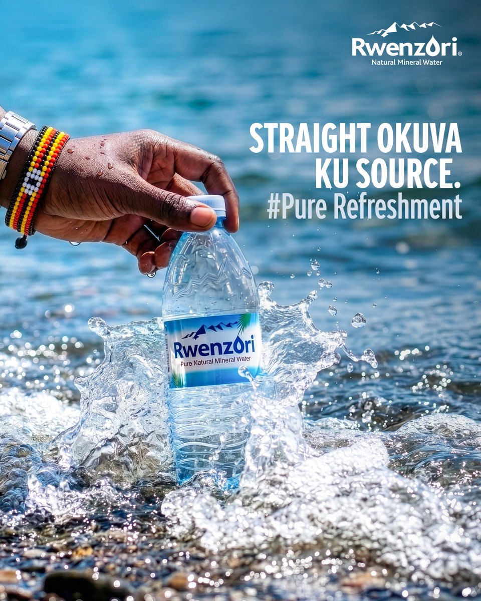 CocaColaBevUg's tweet photo. Nature’s finest, bottled perfectly for you✨
Keep it pure, and stay hydratedwherever the day takes you.
#PureRefreshment
#RefreshUG
#CCBU https://t.co/cVjrsaNqPR