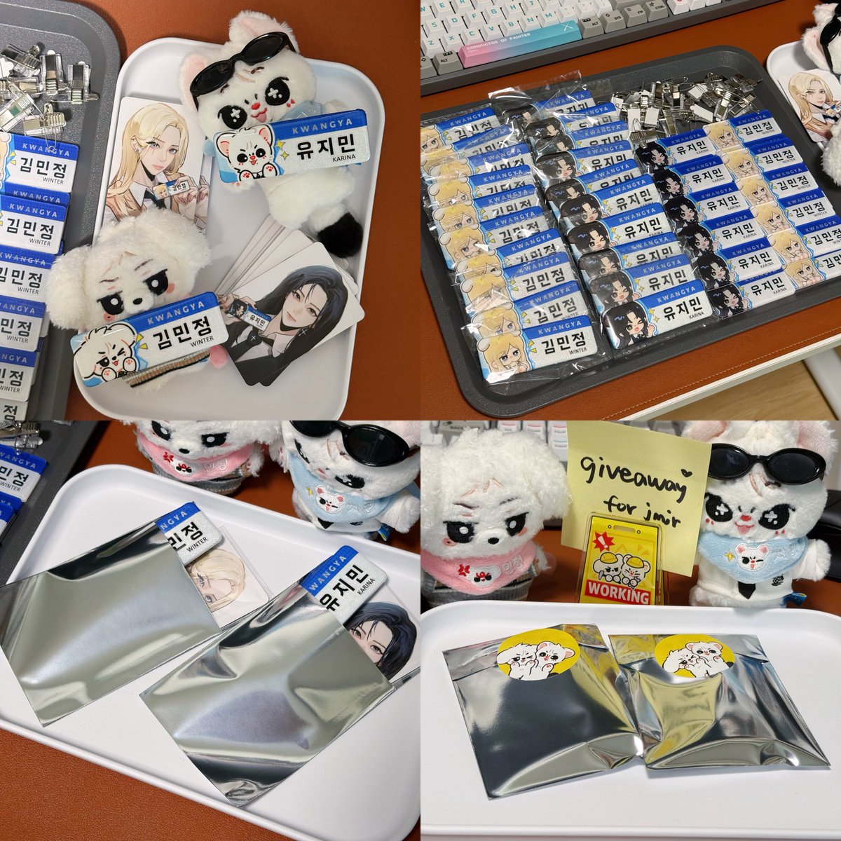 mangoguo_'s tweet photo. 2026-27 aespa LIVE TOUR - SYNK :COMPLæXITY - in SEOUL 
 ★ giveaway for jmjs ★
Only 36 SET 🤲 random 1 of 4🤲🍀

📅：08.07 
time：TBC🙂‍↕️

Just show me whatever you have about JMJ, and you’ll get it.💕 https://t.co/dEMS8O782x