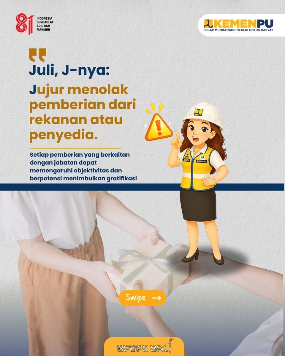 pu_ck_bali's tweet photo. Halo Semeton BPBPK Bali!

Nggak kerasa, Juli udah mau berakhir nih!  👋

Sebelum ganti bulan, yuk cek lagi... udah "J" belum? https://t.co/rsALbjMsFz