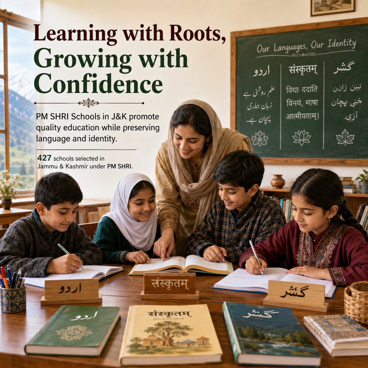 HaashniJamwal's tweet photo. PM SHRI Schools are not only upgrading infrastructure; they are nurturing creativity, leadership, discipline and twenty-first-century skills. #UnfoldANewShape
#GalaxyZFold8
#Vote4ViksitBankipur
#Below_Rs5_Multibagger
#Ramayana https://t.co/011NS732pY