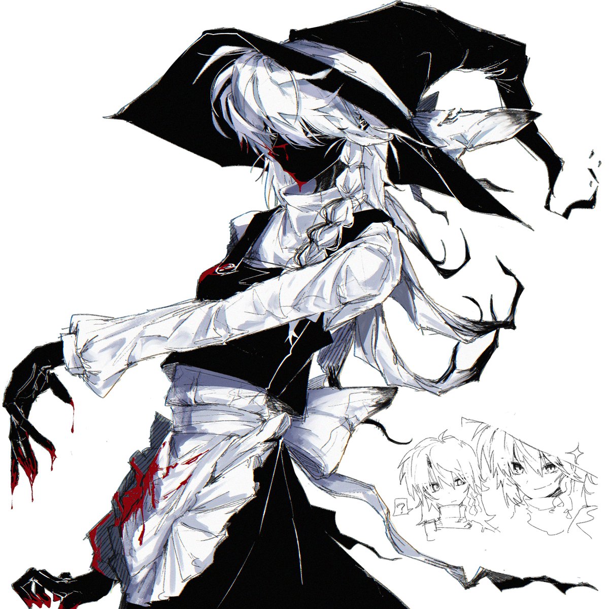 3rdeye_suki's tweet photo. 霧雨魔理沙だよ。 https://t.co/OQCjlcqTAp