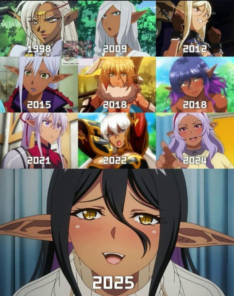 TwinZangetsu's tweet photo. Which year had the BEST elf ? https://t.co/0fFd2SBbmg