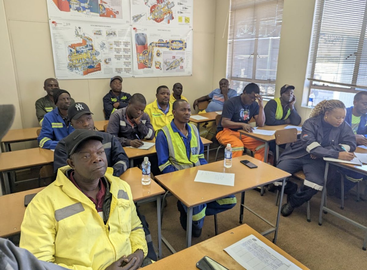 AftradeFZCO's tweet photo. Training continues! Our specialists are sharing hands-on expertise with representatives from the City of Harare, covering agricultural machinery operation, maintenance, and repair to ensure reliable performance and long-term efficiency https://t.co/WozJTFu0rk